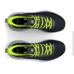 Under Armour Grade School Kids Curry 3Z6 Basketball Shoes Black Mod Grey